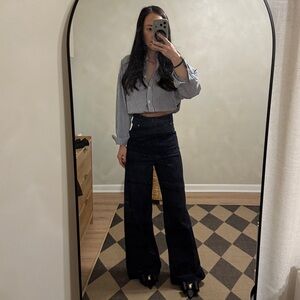 Zara wide leg jeans